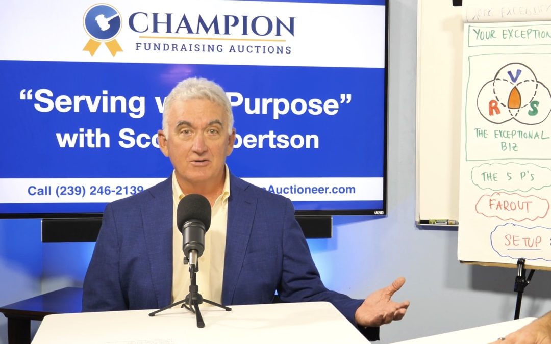 How I Became a Top Fundraising Benefit & Charity Auctioneer – My Origin Story (Scott Robertson)